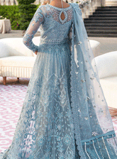 Gulaal Embroidered Organza Unstitched 4 Piece Suit - GL23W GL-WU-23V1-03 ALEEN